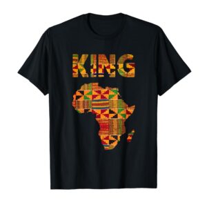 African Map Kente - T-Shirt