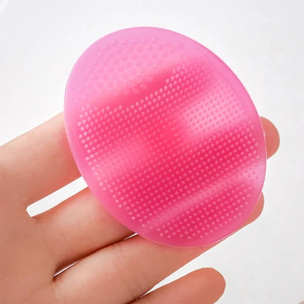 Soft Silicone Face Cleansing Brush Wash Face Exfoliating Brush Deep Pore Cleanser Tool Baby Shampoo Massage Bath Cleaning - Image 6