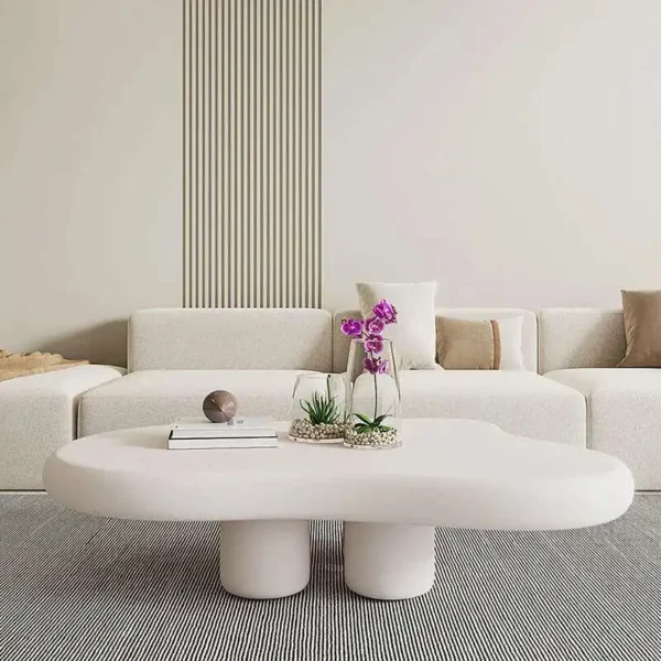 White Design Coffee Tables Nordic Luxury Minimalist Nordic Coffee Tables Bedroom Living Room Stoliki Kawowe Interior Decoration - Image 4
