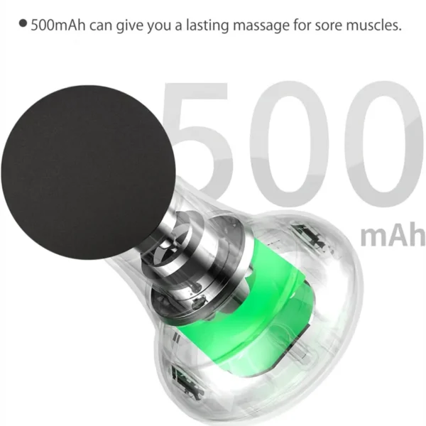 Powerful Handheld Massager Wand with 6 Magic Vibration Modes Personal Mini Electric Massager For Neck Shoulder Back Body Massage - Image 4
