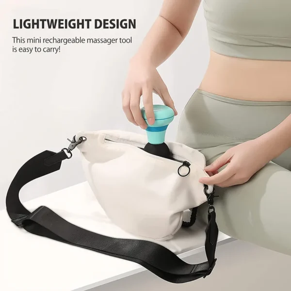 Powerful Handheld Massager Wand with 6 Magic Vibration Modes Personal Mini Electric Massager For Neck Shoulder Back Body Massage - Image 6