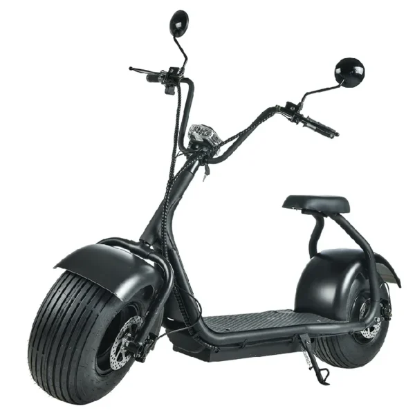 3600w electric simple motorcycle brushless motor 2 wheel motorcycle Adult Citycoco scooters with CE - Image 3