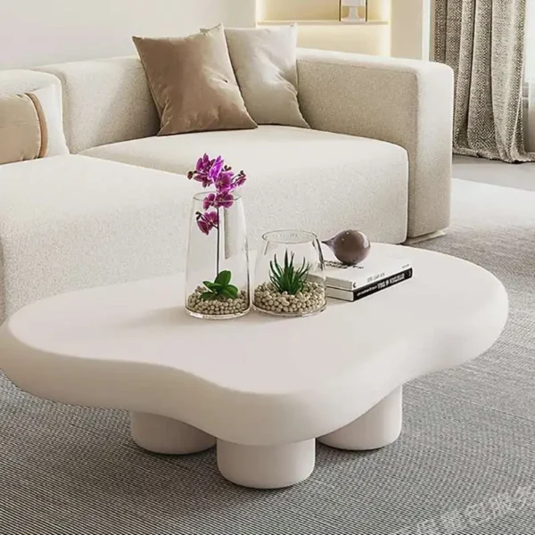White Design Coffee Tables Nordic Luxury Minimalist Nordic Coffee Tables Bedroom Living Room Stoliki Kawowe Interior Decoration - Image 5