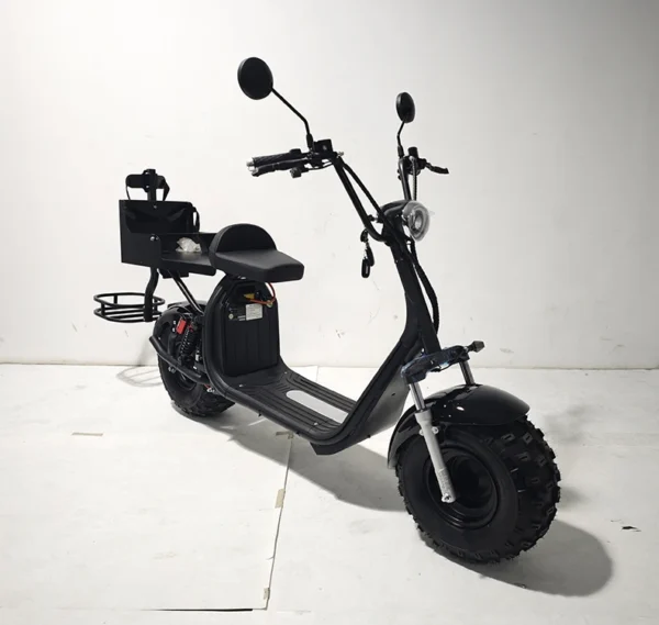 ZAIQU US/EU Warehouse 2000W Electrical Moto Fat Tire Electric Motor Bike Scooter Citycoco with Golf Bag Holder Chopper golf sco - Image 3