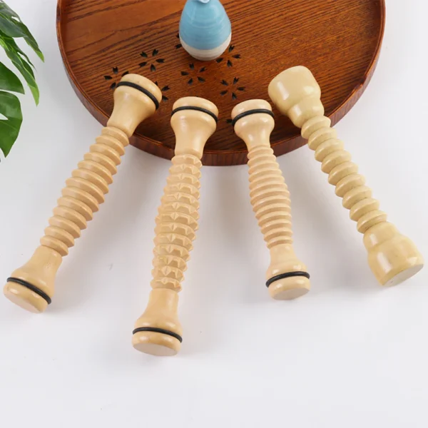 Home Wood Foot Massage Roller for Plantar Fasciitis Relief Deep Tissue Massage Tool Stress Relief Foot Massage Rpller Massager - Image 3